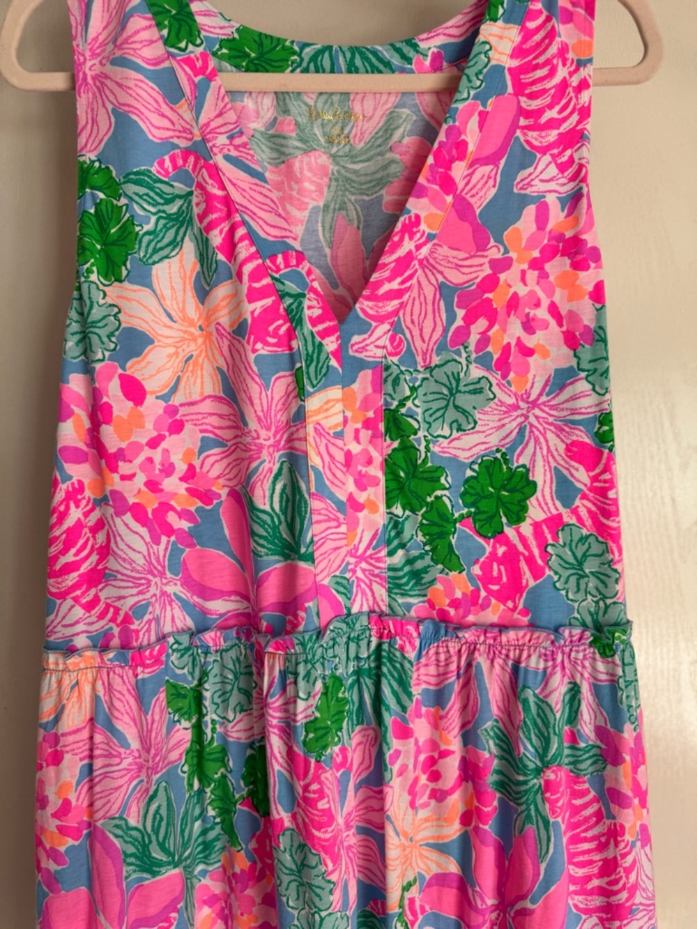 NWOT Lilly Pulitzer Lorina Tiered Swing Dress - Picture 5 of 10